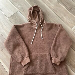 Cozy Brown Hoodie Sweater